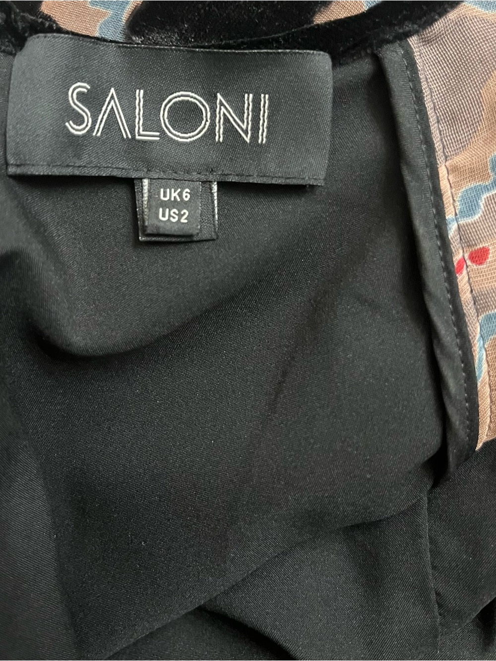 SALONI Poppy Dress In Multi - Picture 6 of 7